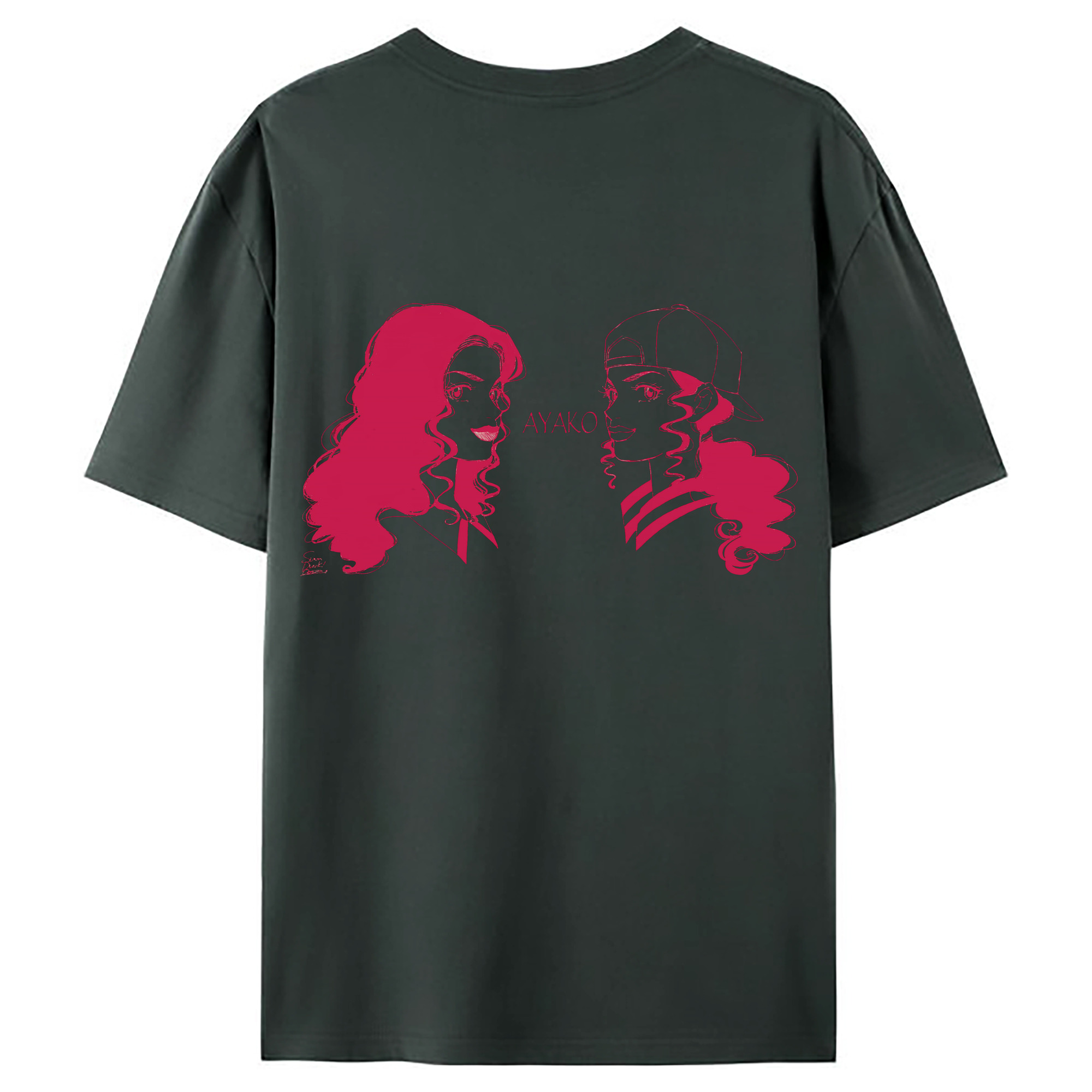 （画像用） SLAM DUNK／スラムダンク 綿100％ メンズ半袖Tシャツ（バックプリント） 通気性